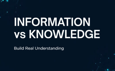 The Difference Between Information and Knowledge