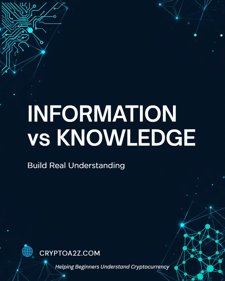 The Difference Between Information and Knowledge